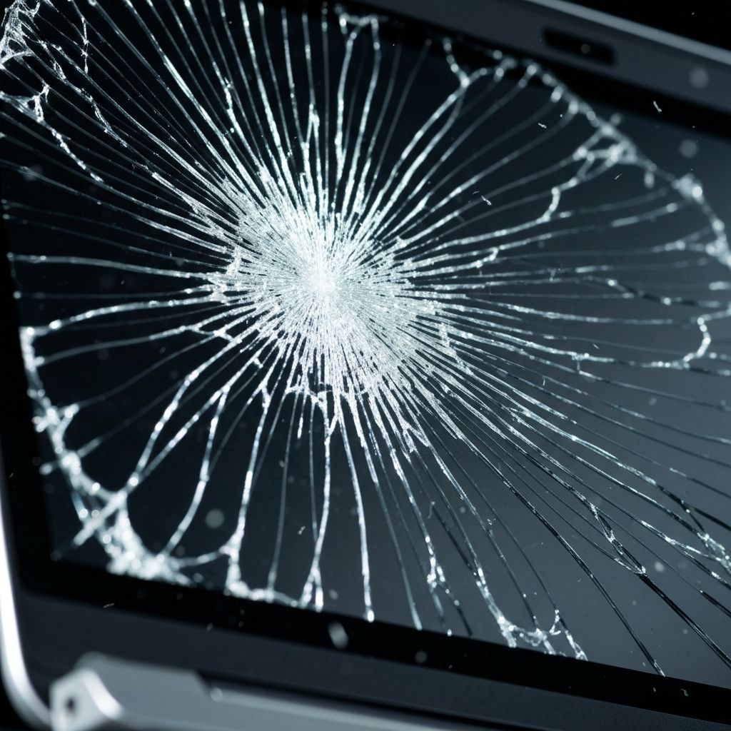 Before Laptop Screen Repair