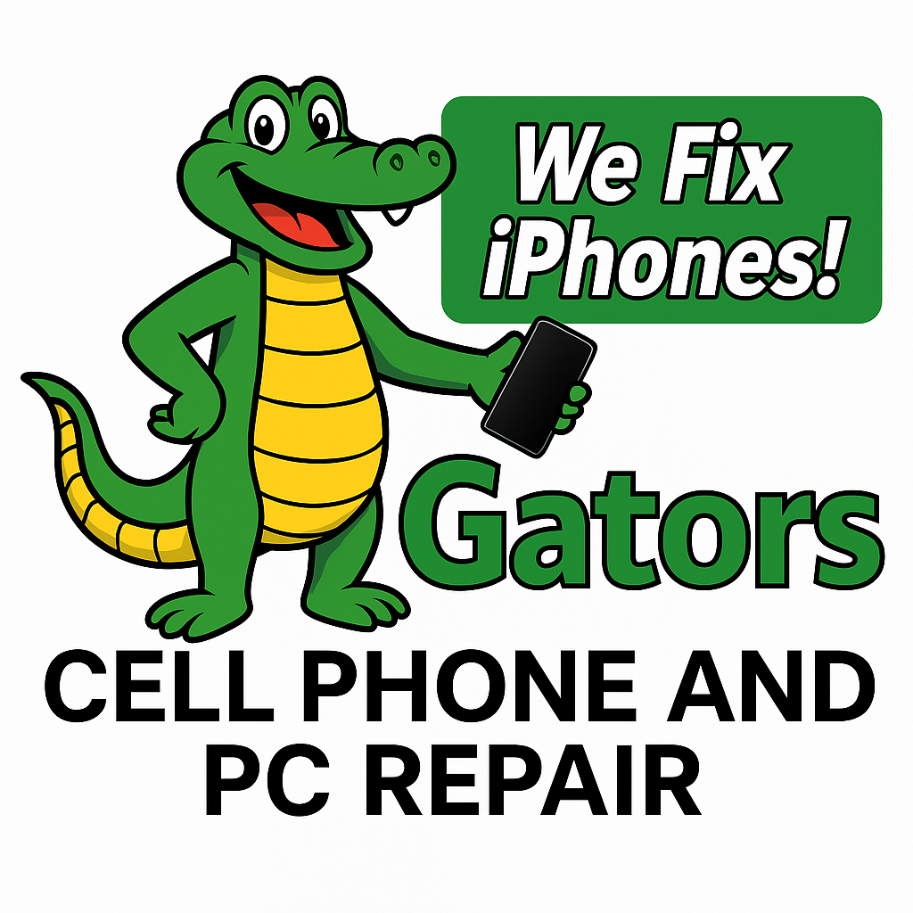 Gators Tech Repair Mascot